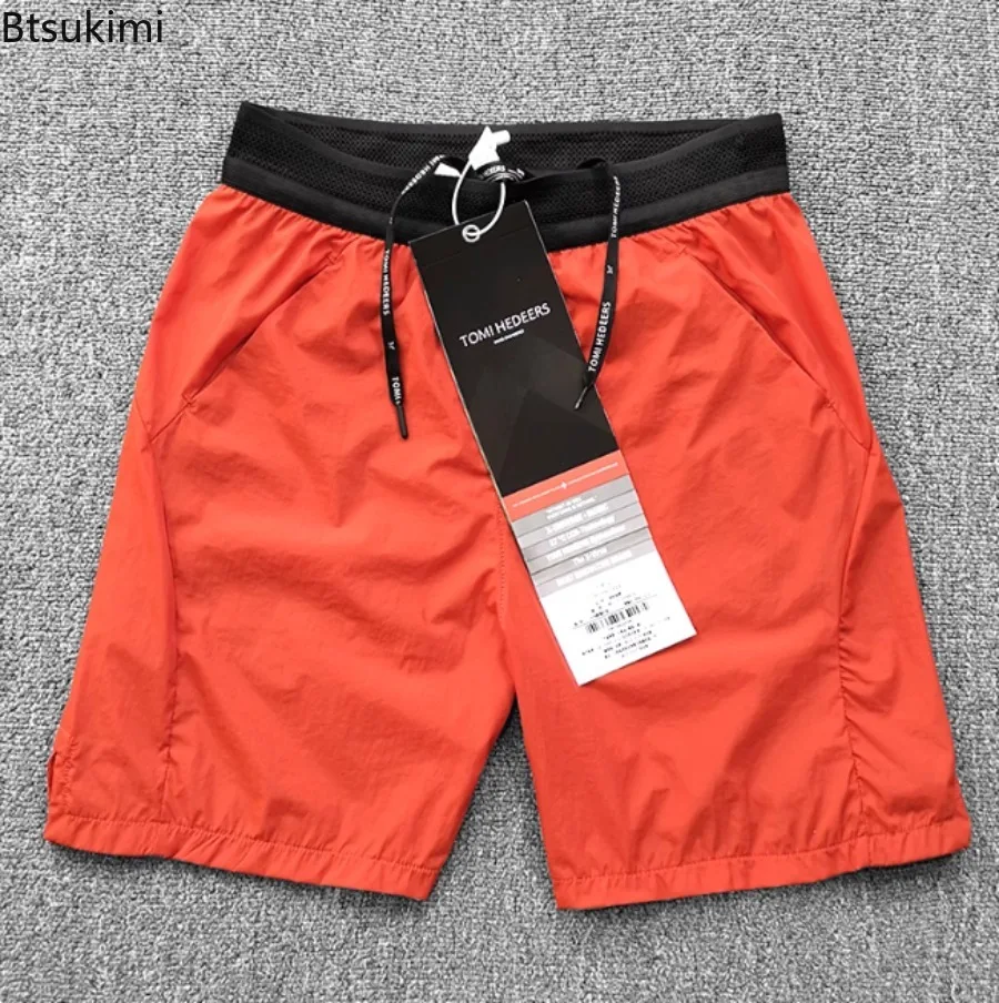 New Men's Shorts Summer Outdoor Waterproofing Quick Drying Breathable Pants Man Sports  Beach Shorts Men's Clothing Pants M-4XL