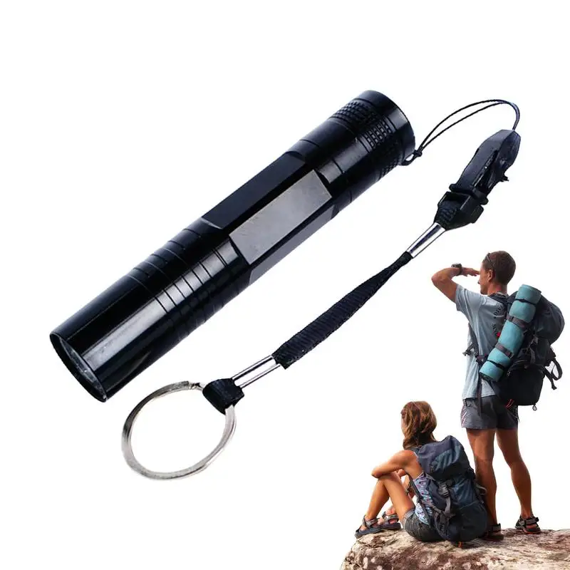 

Small Handheld Flashlights LED Bright Torch For Camping Small Lightweight Torch With Lanyard For Camping Hiking Traveling