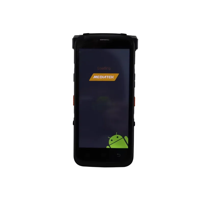 Android-Handlesegerät mit großer Reichweite, Doppelfrequenz, 13,56 MHz, NFC und 860–960 MHz UHF zum Lesen von RFID-Karten