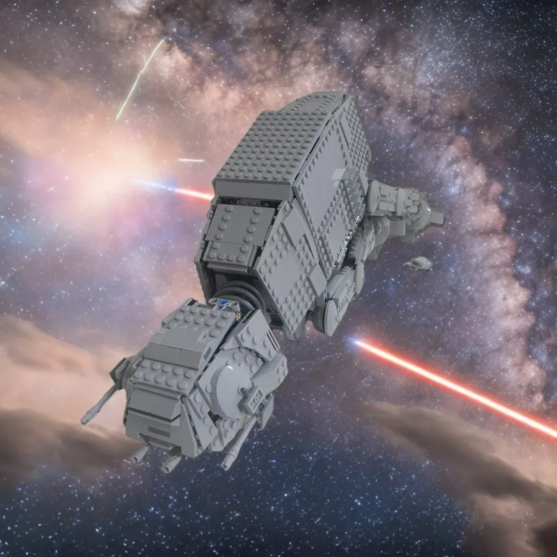 

1231PCS Star Battle Defeated AT-AT Building Blocks Educational Gift for Kids Creativity and Operational Ability Training