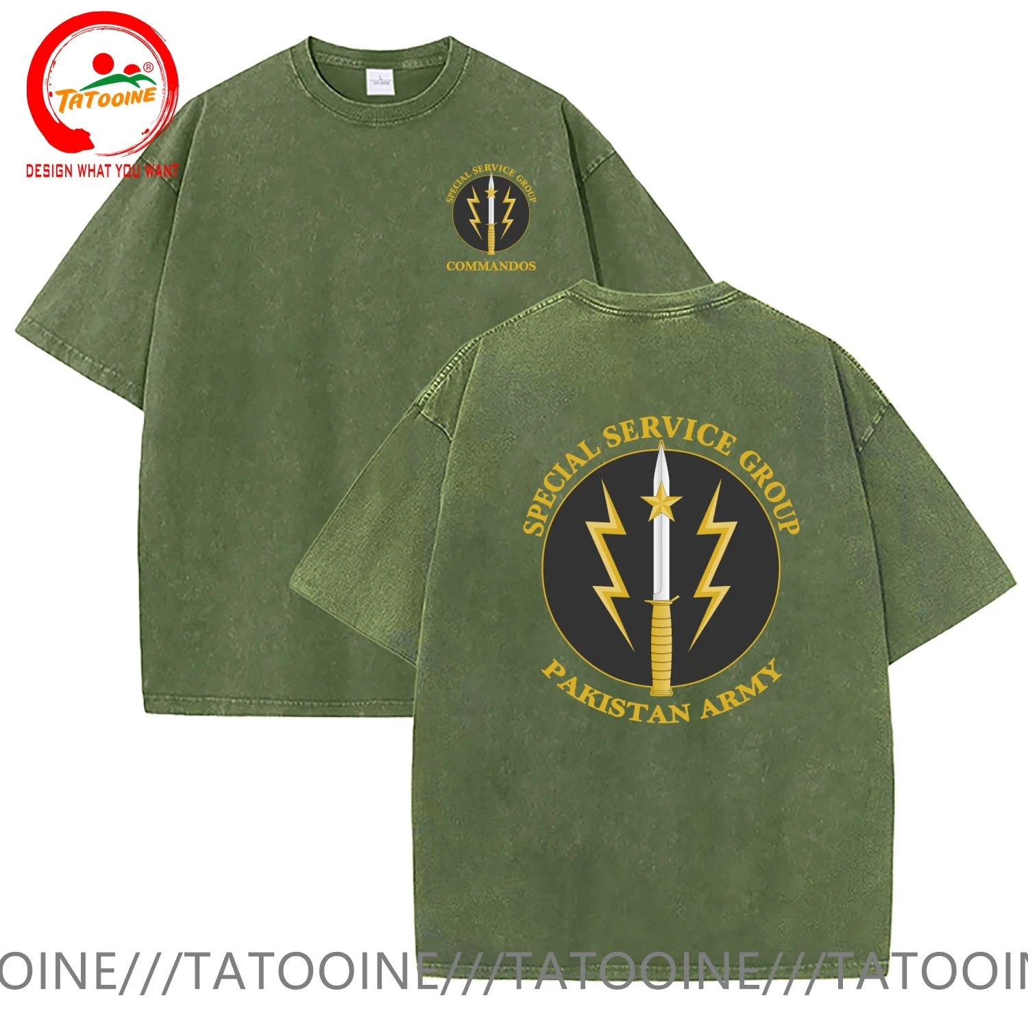 New SSG Commandos Pakistan Special Forces Service Group Army Military T Shirt Men Fashion Trendy Casual Clothing Stylish Tops