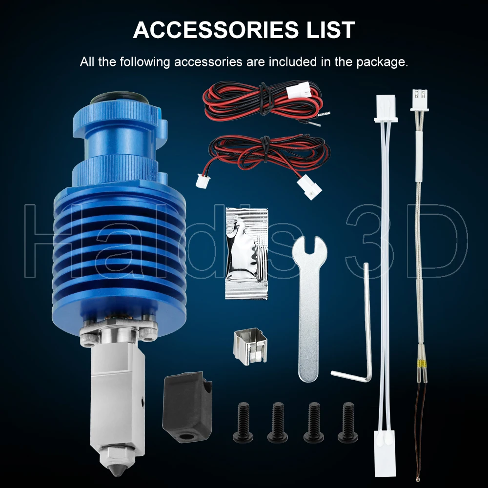 高速プリントヘッドアップグレード TZ V6 3.0 ホットエンドキット Ender 3/3 PRO VORON 2.4 ハイエンド押出機 J ヘッド Prusa Ender 3 V2/CR10 用