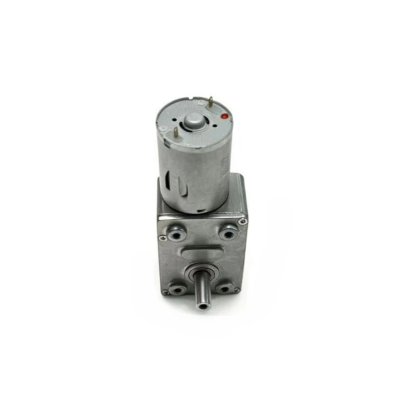 JGY370 high-torque motor with strong self-locking force, wheel turbine gear, 24V DC speed reducer motor, 12V low-speed motor