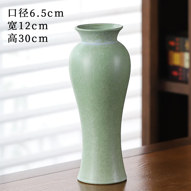 ceramic vase large vase flower ware small fresh and creative home simple flower arrangement blue and white porcelain