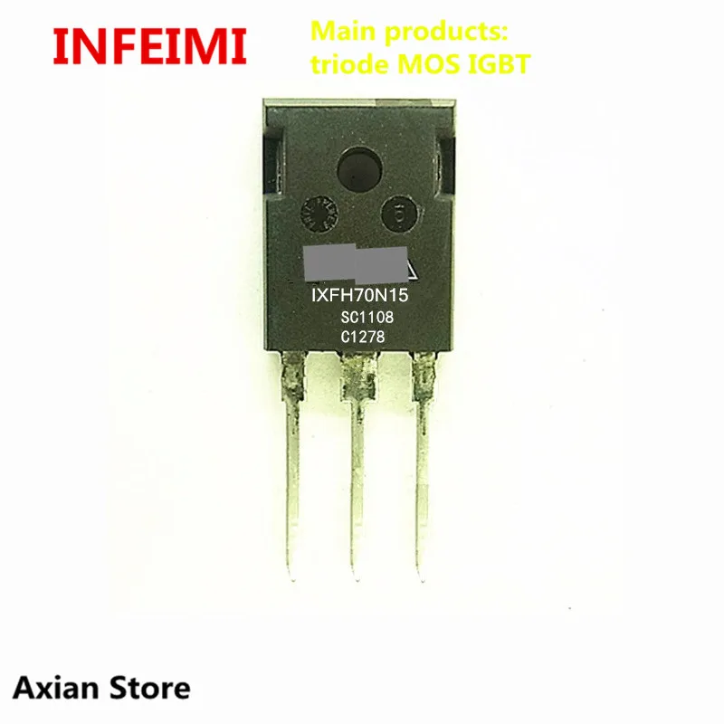 IXFH69N30P IXFH70N15 IXFH74N20 Transistor MOS(5 Chiếc) TO247