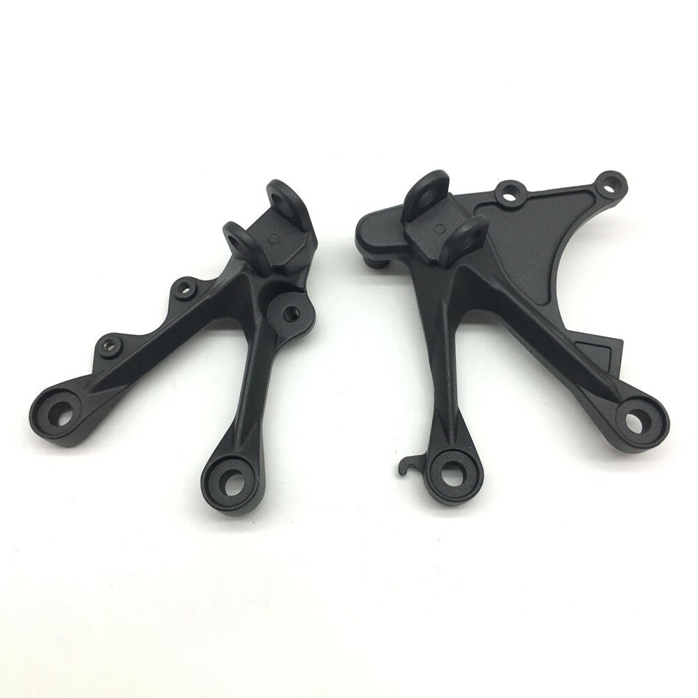 Front Rider Foot Pegs Footrest Bracket for Kawasaki ZX6R ZX6RR/636 2005