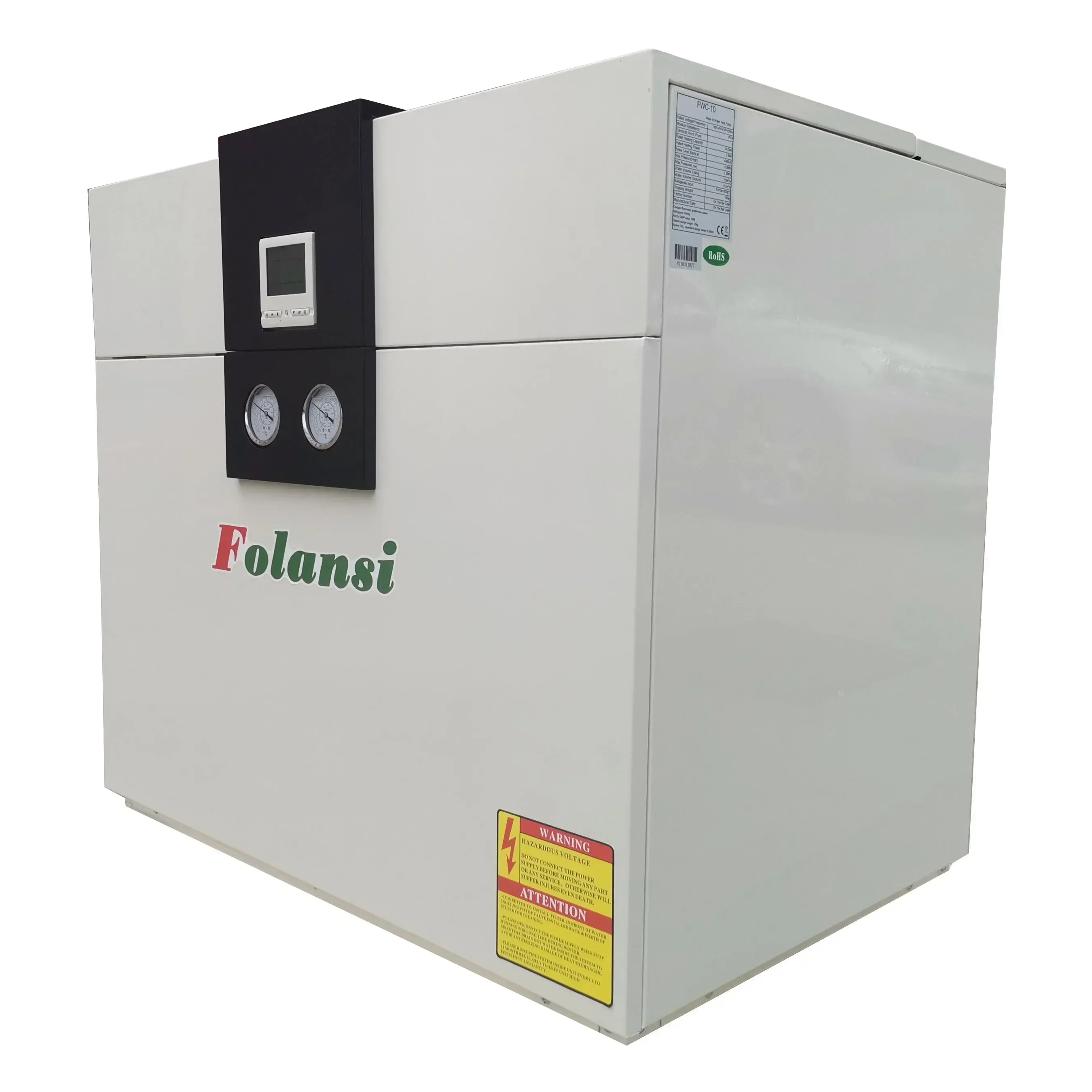 2025 رائجة البيع 18kw مضخة الحرارة الحرارية الأرضية إلى مضخة حرارة المياه (التدفئة + التبريد + الماء الساخن الصحي) #2