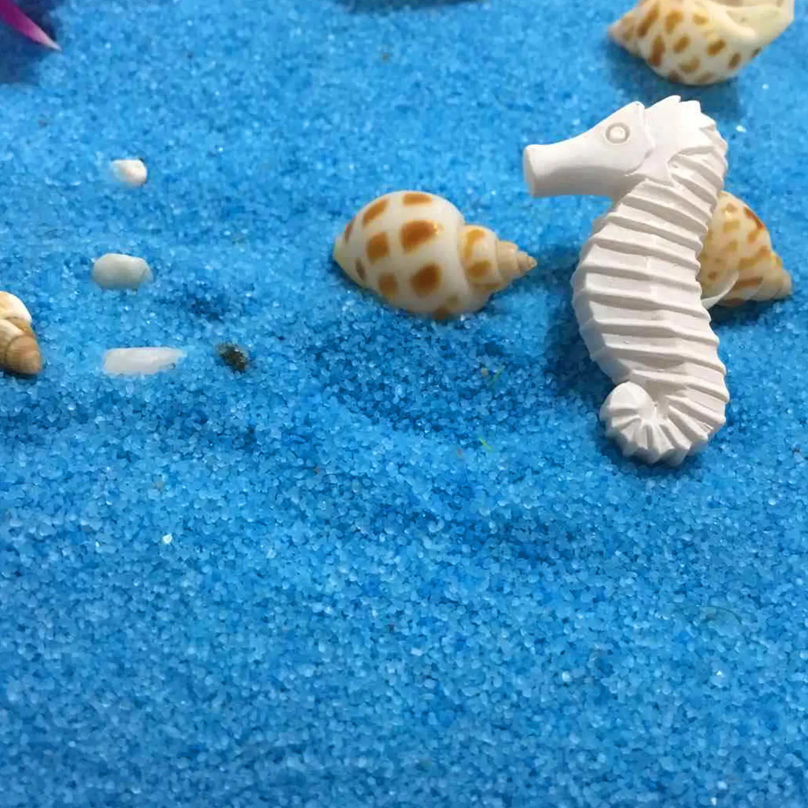 1Set Marine Theme Resin Sea Stars Seahorses Seashells Simulation Hanging Ornaments Ocean Themed Decorations for Office Nursery