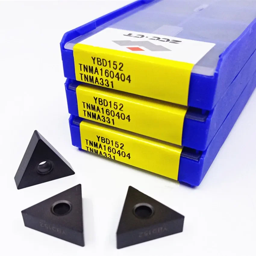 

ZCC.CT TNMA160404 YBD152/TNMA160408 YBD152/TNMA160412 YBD152 TNMA331 TNMA332 TNMA333 ZCC CNC carbide inserts 10PCS/BOX