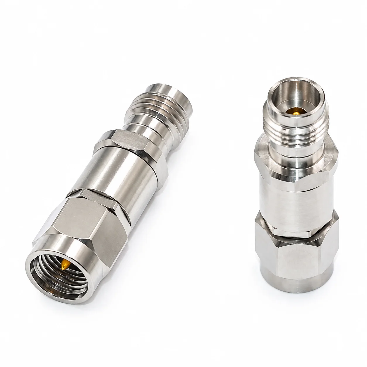 1pcs Millimeter wave adapter 3.5/2.4 - JKG low VSWR test head 3.5MM male to 2.4MM female DC-26.5G