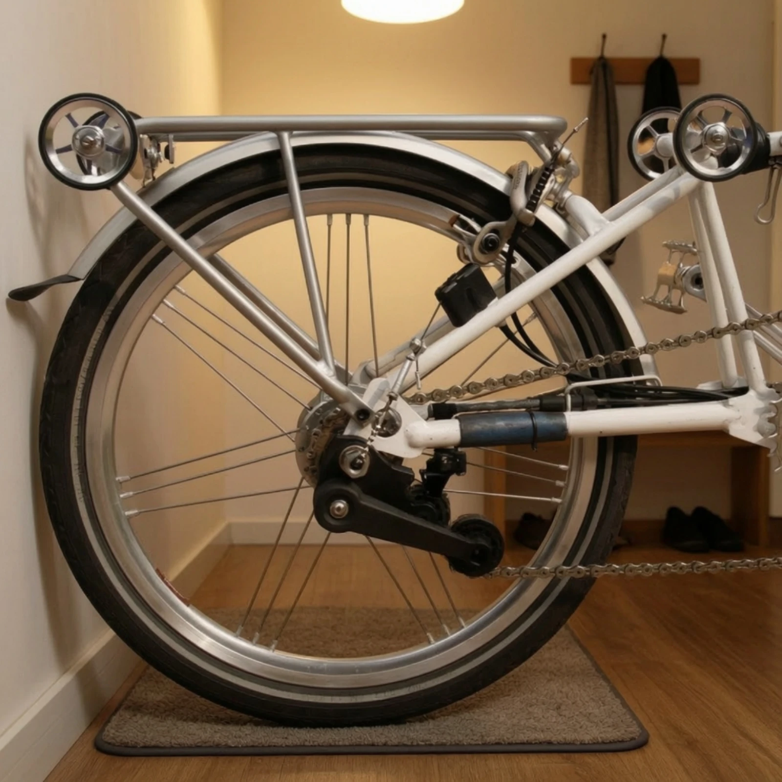 イージーホイールマウント付きリアラック 強力リアカーゴラック - Bike Cargo Rack のレビューと価格