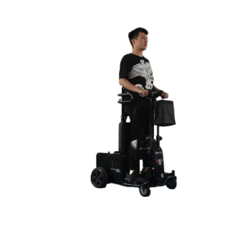 Disabled and the elderly intelligent joystick electric scooter walking tool brushless motor large battery four-wheeler