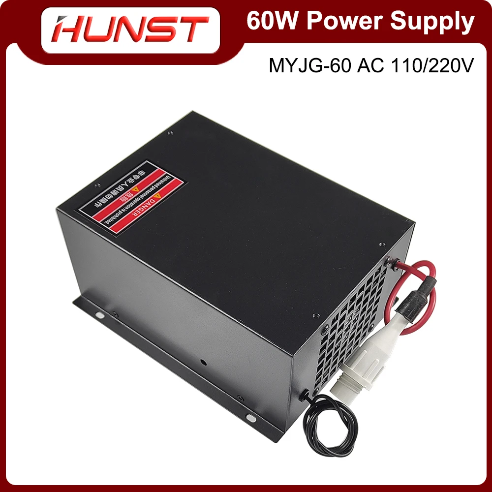 Imagem -06 - Hunst Myjg Co2 Laser de Alimentação Opcional Adequado para Máquina de Corte e Gravura 60w 110v 220v 50 w 70w