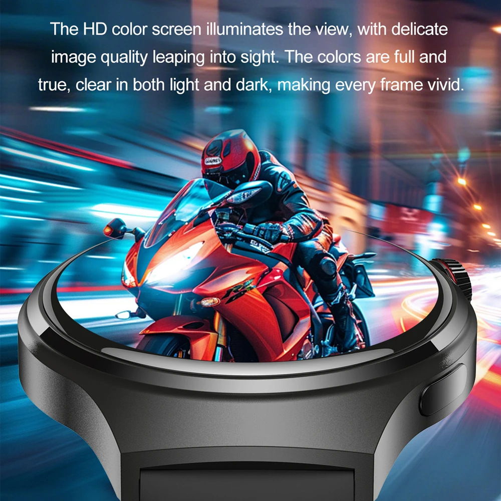 2025 New Watch 4 PRO Smartwatch Men GPS Tracker 150+ Sport Modes Waterproof Watch 1.53-inch Heart Rate Bluetooth Call Smartwatch