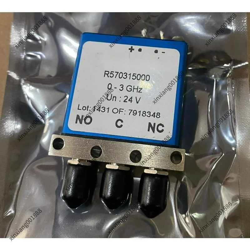 For R570315000 Coaxial RF Switch, 3GHz 300W 24V, SPDT Single Pole Double Throw Microwave Signal Component
