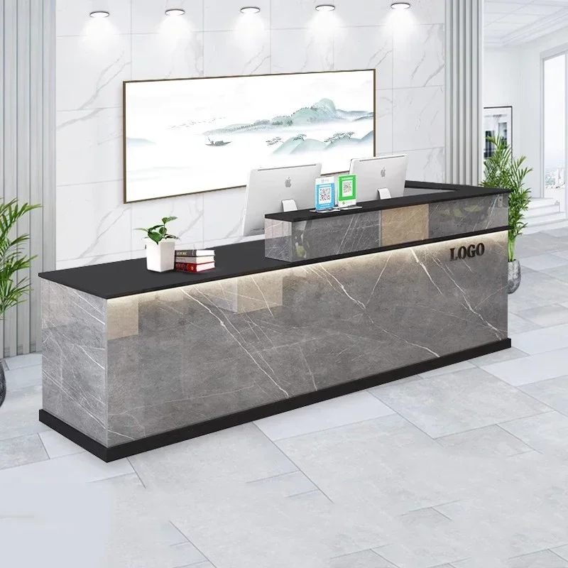 For Simple Information Reception Desk Register Study Modern Cabinet Reception Desk Accessories Advisory Escritorio Room Furnitur