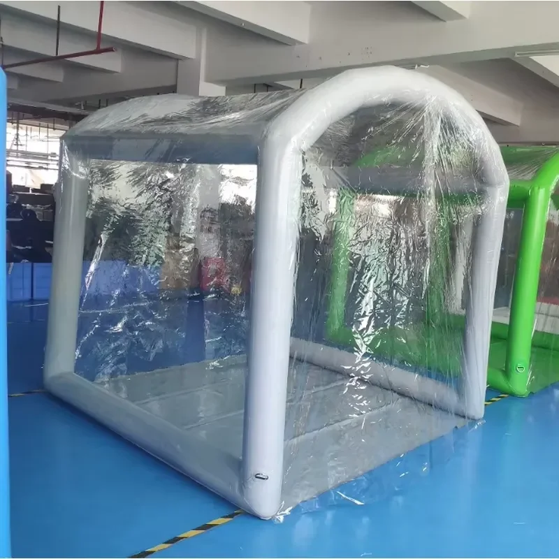 for Outdoor Event Inflatable Golf Simulator Hitting Cage Tent Made of Durable PVC Material