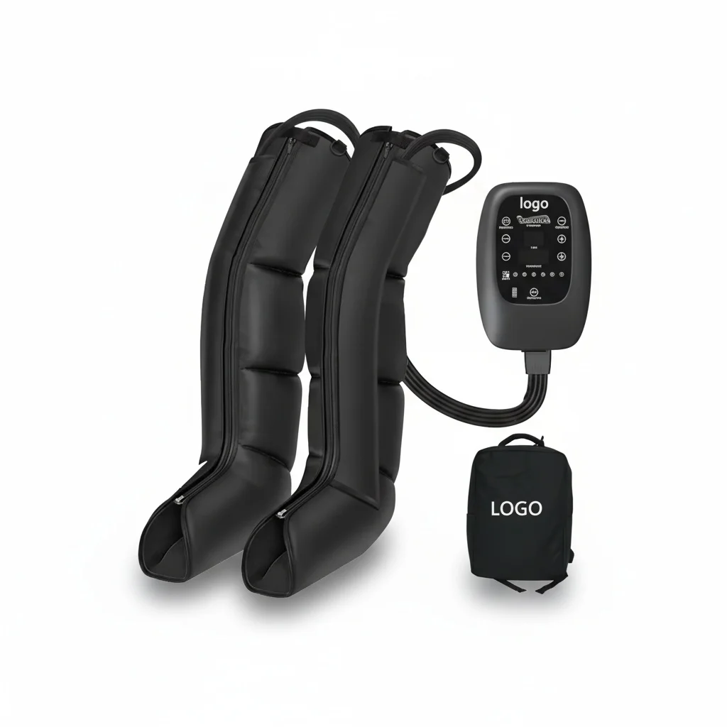 Air Compression Recovery Boots, TPU Wireless Leg Massager, Rechargeable  Circulation Massager for Athlete Muscle Recovery