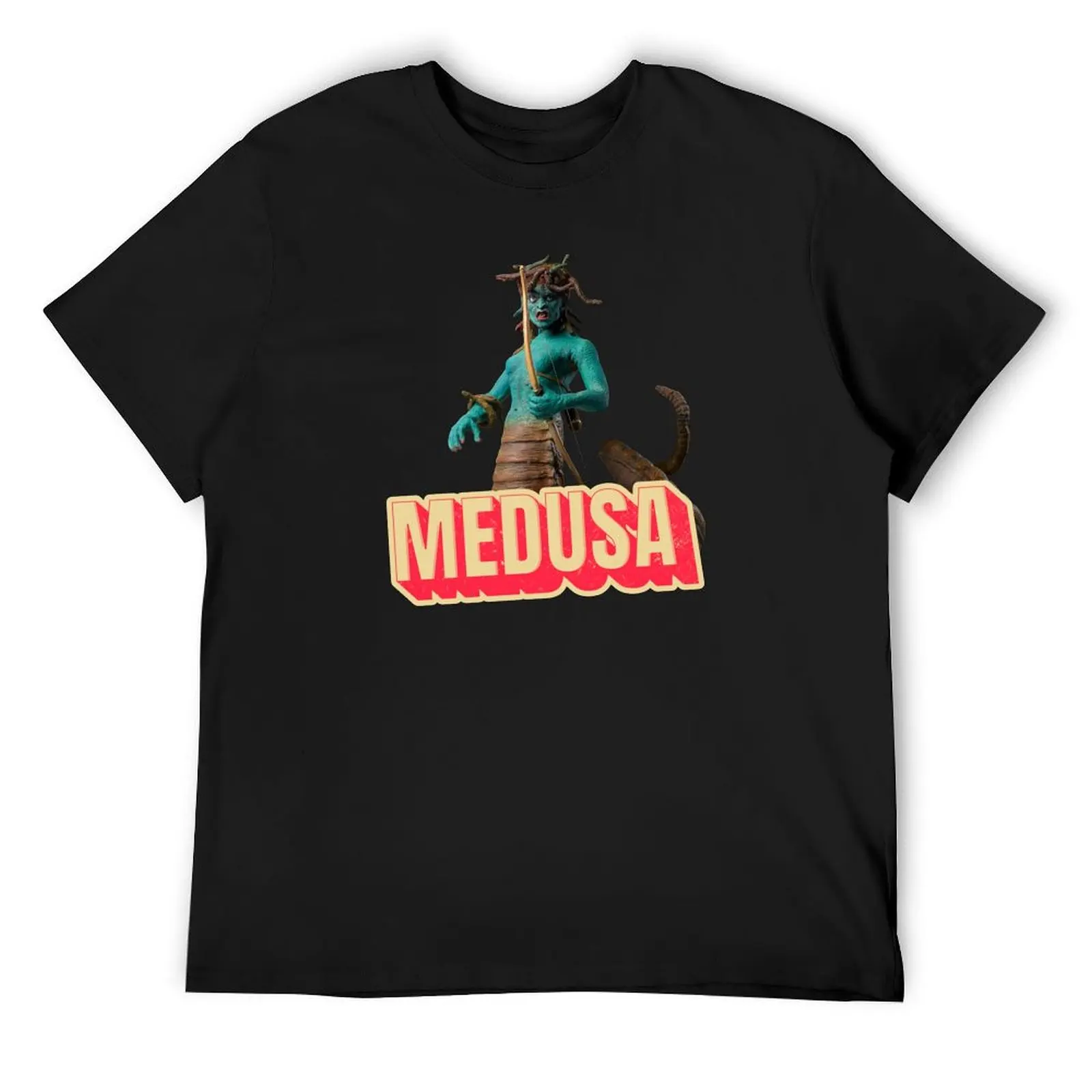 

Ray Harryhausen Medusa HD T-Shirt graphic shirts topping vintage anime shirt shirts graphic tees Men's t-shirts