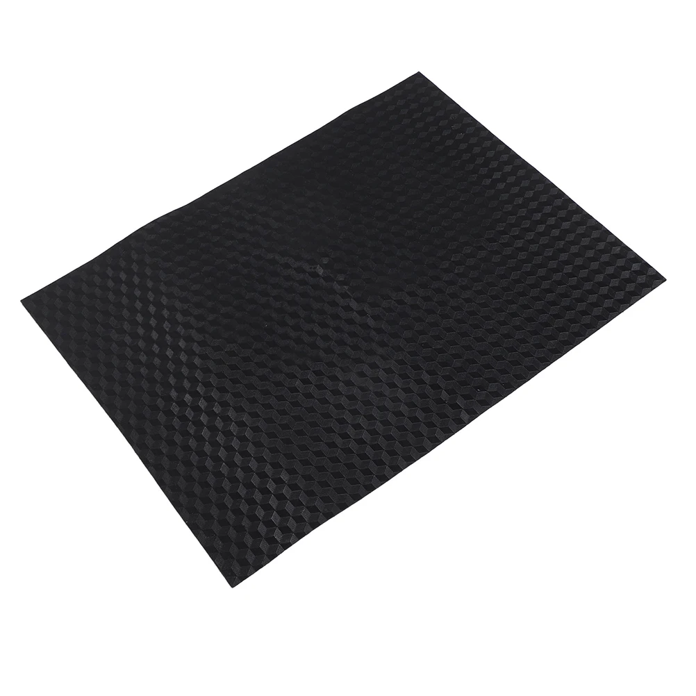 

Electric Scooter Motorcycle Floor Mats Electromobile Non-Slip Foot Pedal Pad Black Rest Mat Weather Resistant Durable Rubber DIY