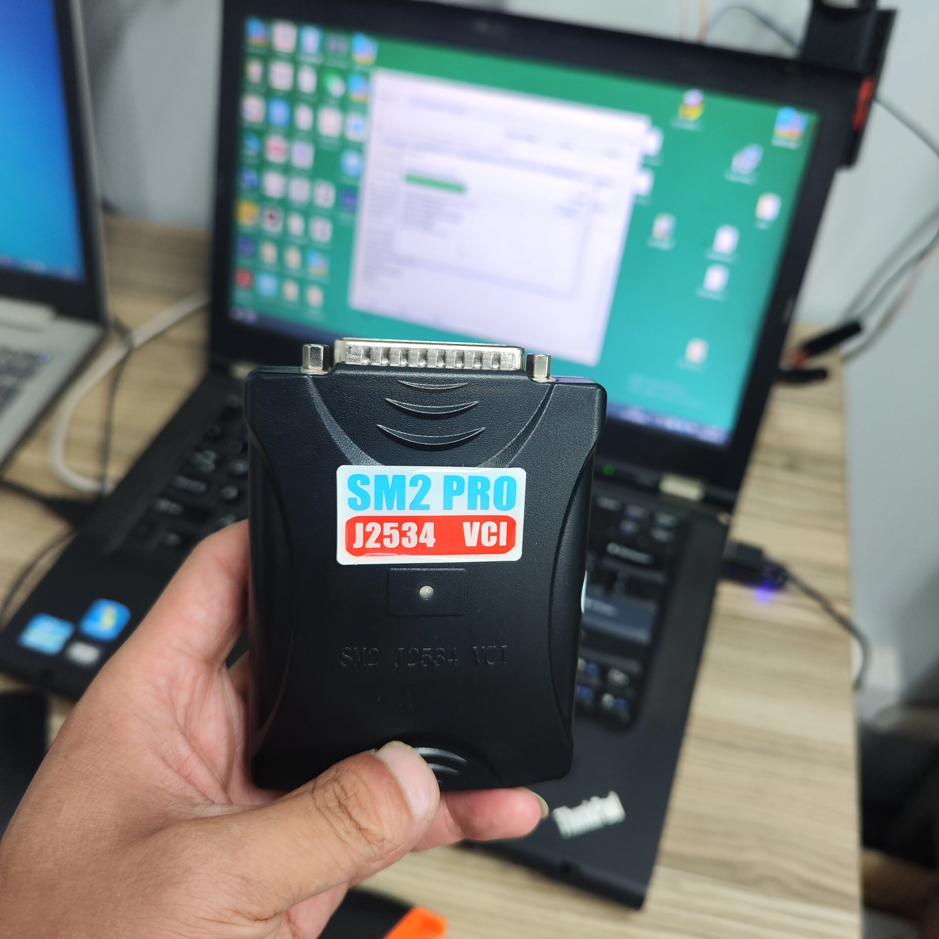 

HJ Sm2 Pro J2534 ECU Programmer Encrypted Dog 1-Year Warranty PCM Diagnostic Code Reader Transmission Control Modules