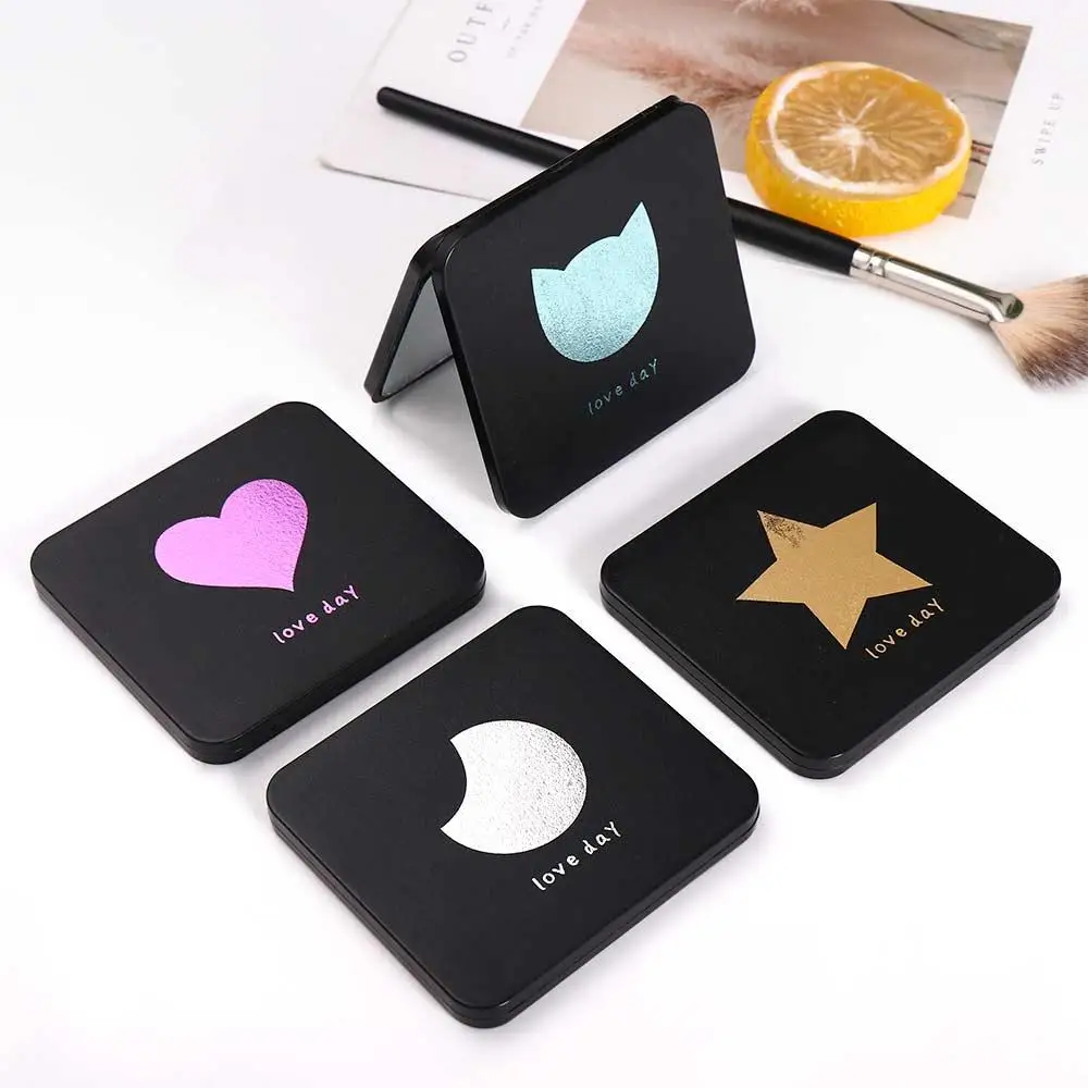 Mirror Hand Mirrors Student Mini Makeup Mirror Pocket Cosmetic Mirror Foldable Vanity Mirror Double-sided Compact Mirror