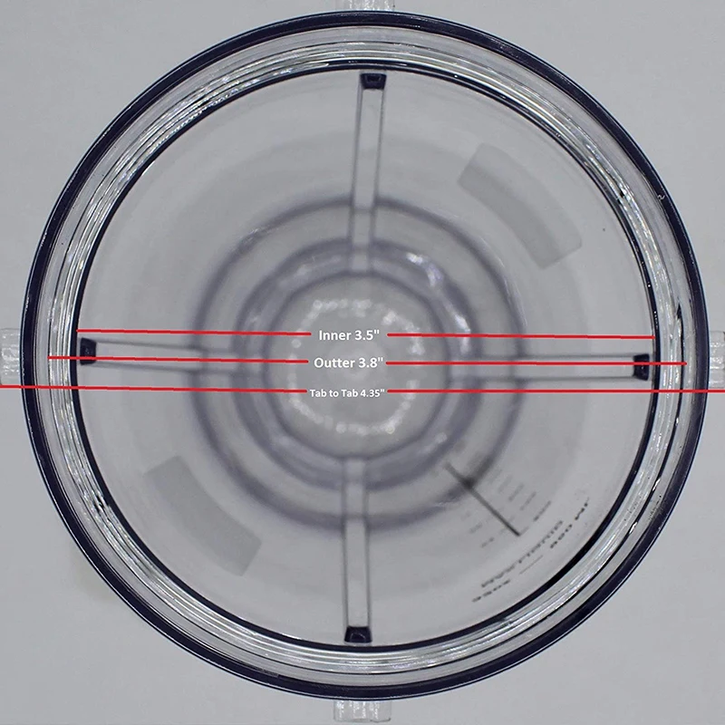 Nutri ninja auto-iqカップ、密閉蓋付き、交換部品とアクセサリー、1000wおよびデュアルブレンダー、32オンスカップ