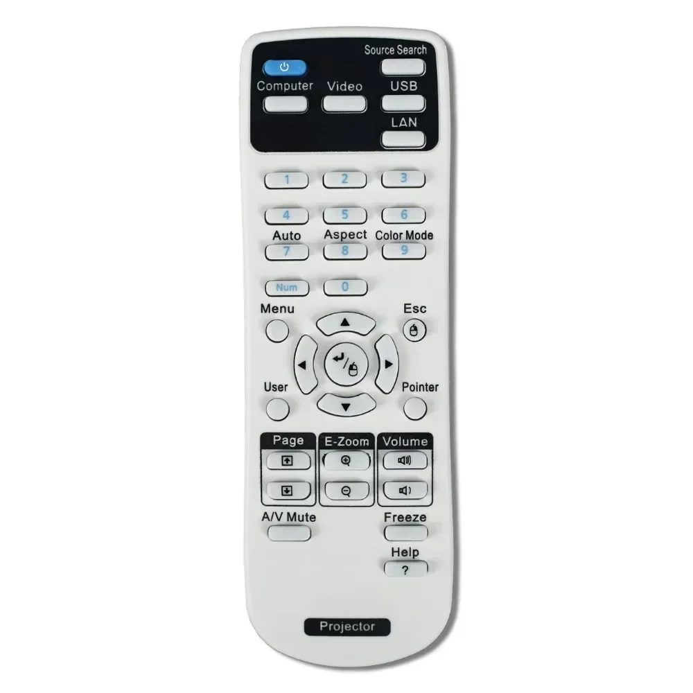 Remote Control 154720001 for EPSON EB-C30XE EB-30XE EB-C28SH eb-x11 EB-S18 EB-S4 EB-X24 EB-S31 Upgraded Projector Parts