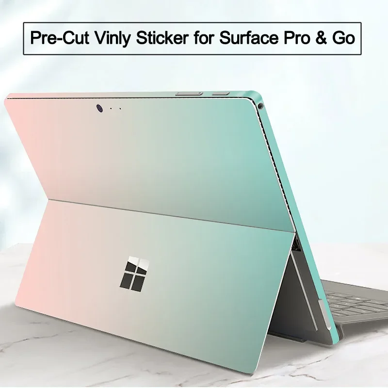 Pre-Cut Anti Fingerprints Vinyl Sticker Skin for Microsoft Surface Pro 11 9 8 7 6 5 4 X Edge Side Cover Film For Suface Go 3 2 1