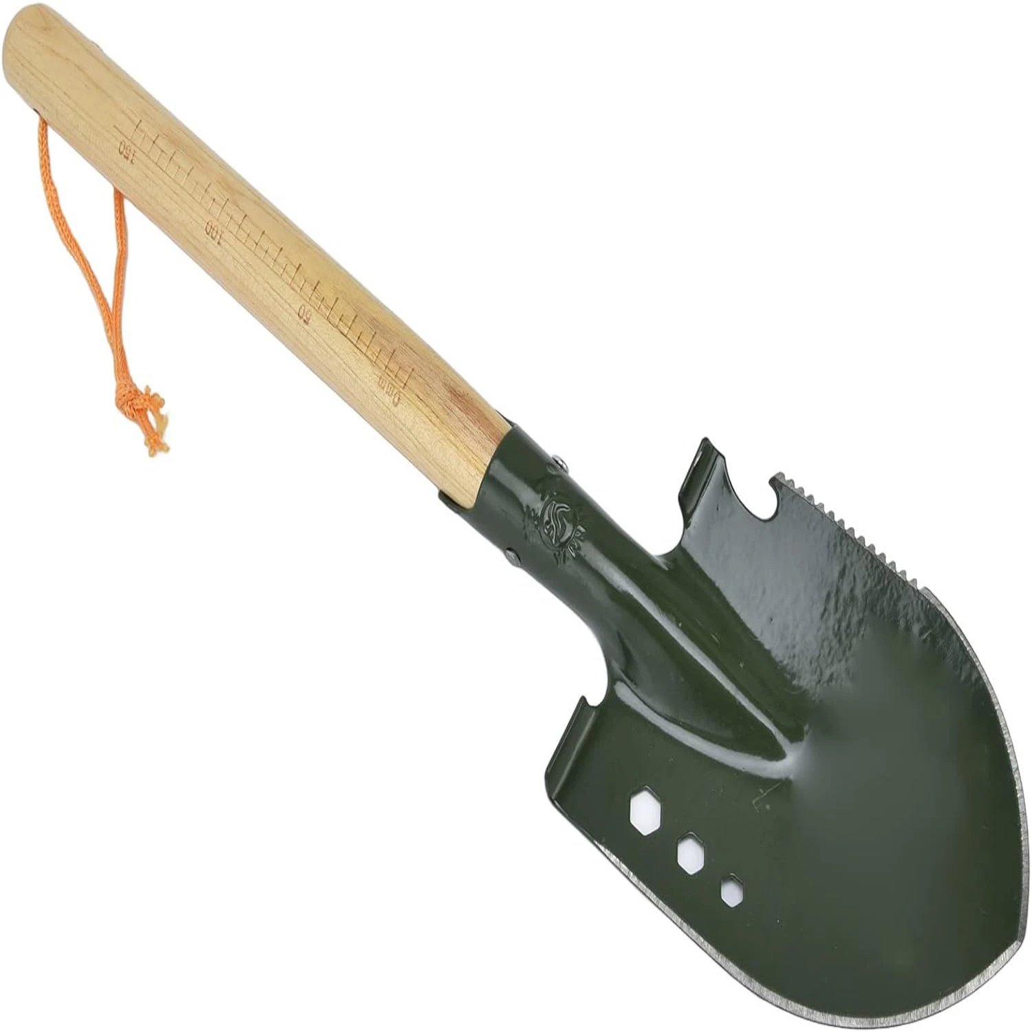 Durable, Versatile Mini Survival Shovel - Compact, Sturdy Short Hand Trowel for Outdoor Gardening - Ideal Off-Road Camping Tool 