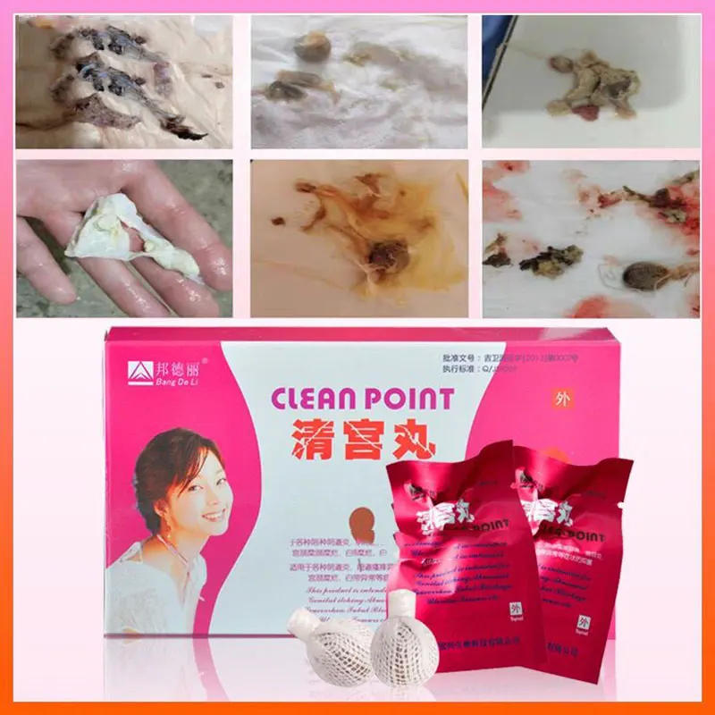 Original Chinese Herbs Vaginal Tightening Tampon Vagina Clean Point Yoni Pearls Fibroid Womb Detox Uterus Healing for Woman Care