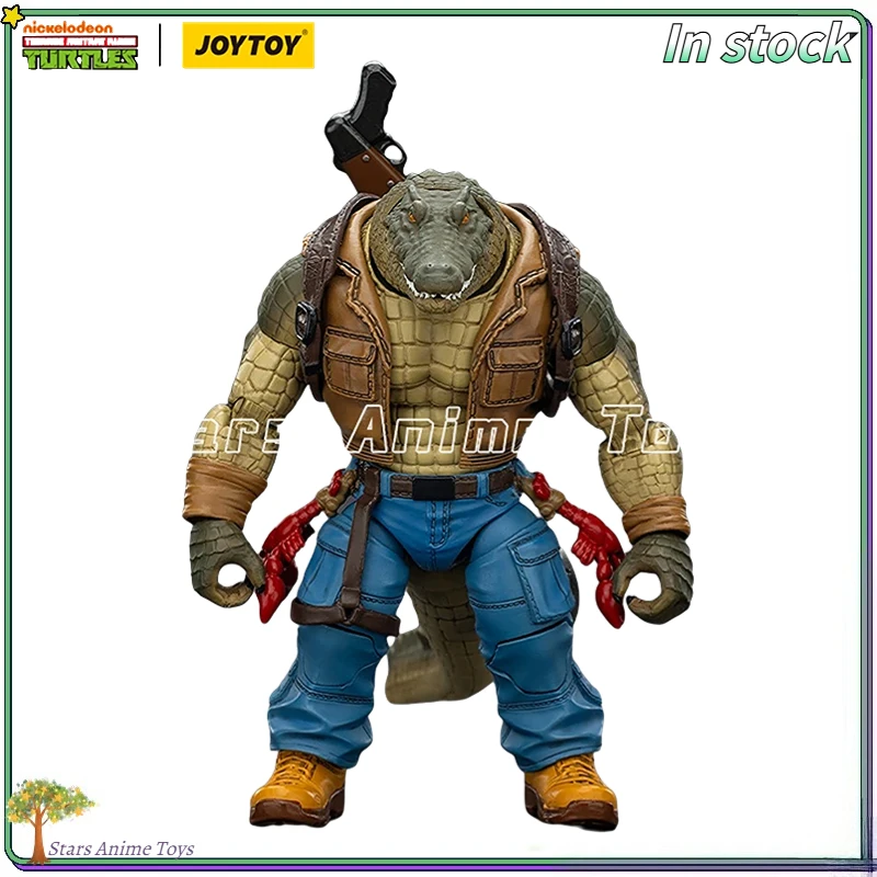 

Original JOYTOY TMNT-Leatherhead 1/18 Action Fiqure Model Collection