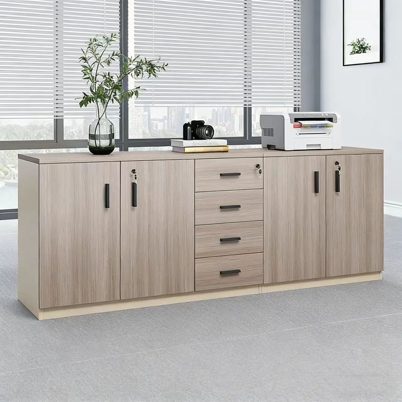 Conference Room Tea Cabinet  Partition Cabinet Locker Locker Locker Printer Cabine