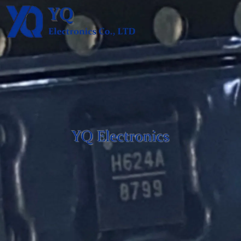 10PCS/lot New OriginaI HMC624A HMC624ALP4E silk screen H624A HMC624ALP4ETR chip