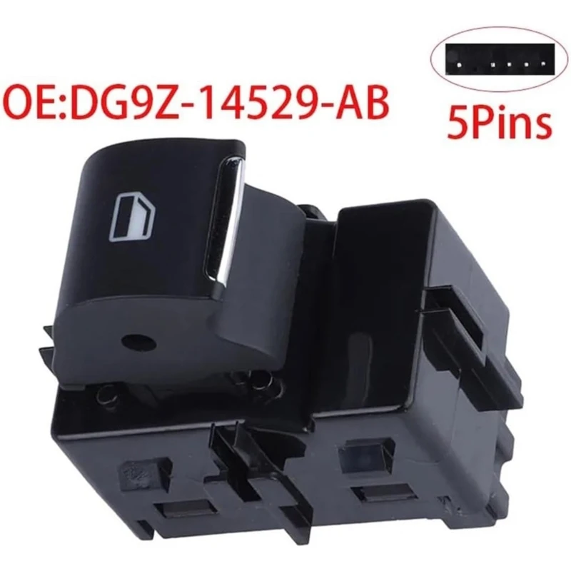 

New Power Window Switch For Ford Edge F150 Fusion Mustang Expedition Lincoln Continental MKX Nautilus Navigator DG9Z-14529-AB