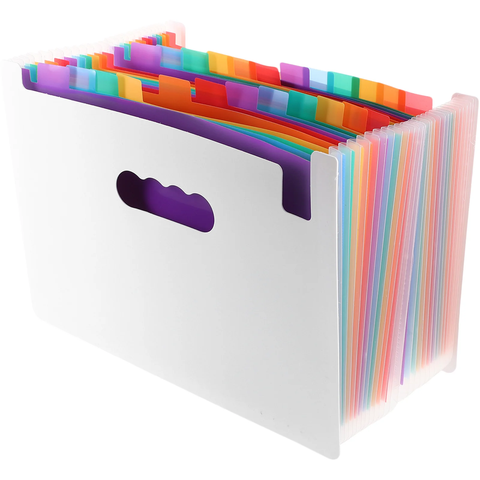 ملف الأكورديون ganizer 25 مقصورة A4 تخزين المستندات مادة PP استلام مجلد توسيع ملف صندوق