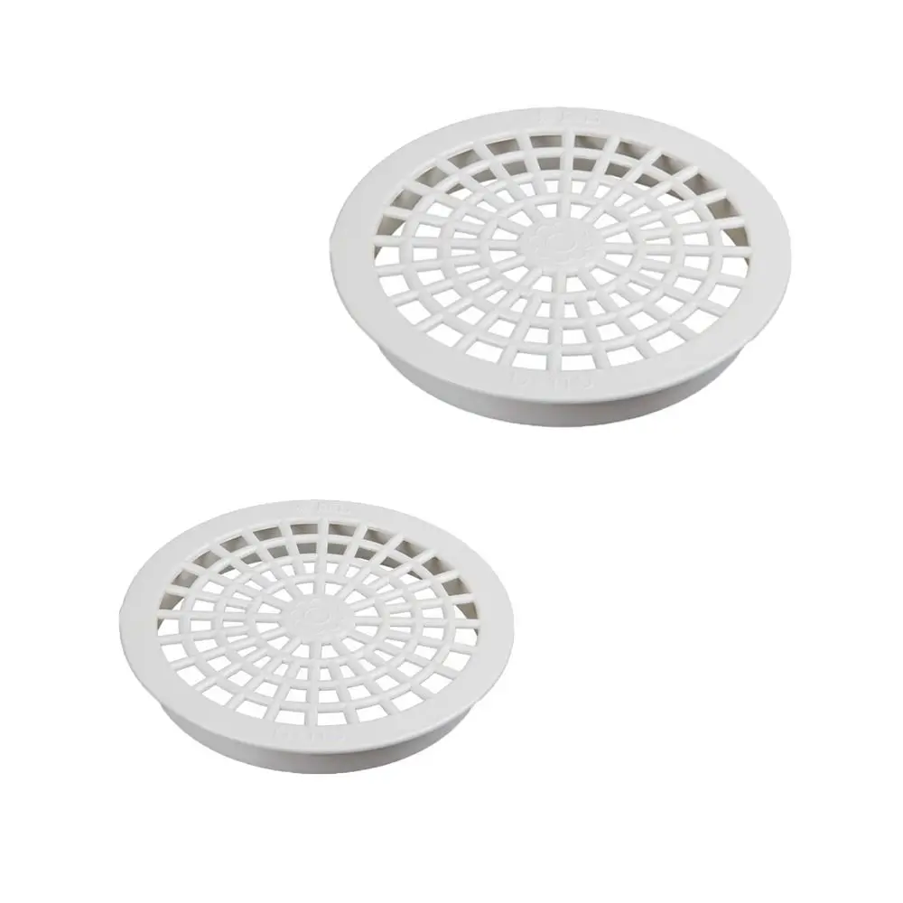 

Durable Plastic Roof Floor Drain Round Anti-blocking Rain Pipe Cap Gutter Protection Filter Drainage Plumbing Fitting