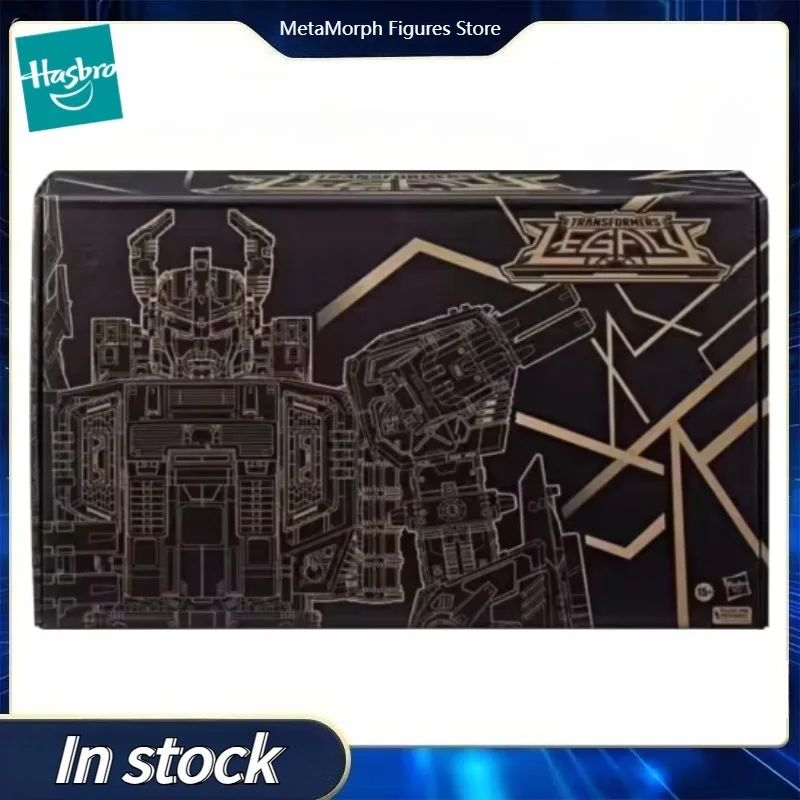 

Original Hasbro Transformers TRA GEN SELECTS TITAN BLACK ZARAK Anime Figures Collection Toys Models