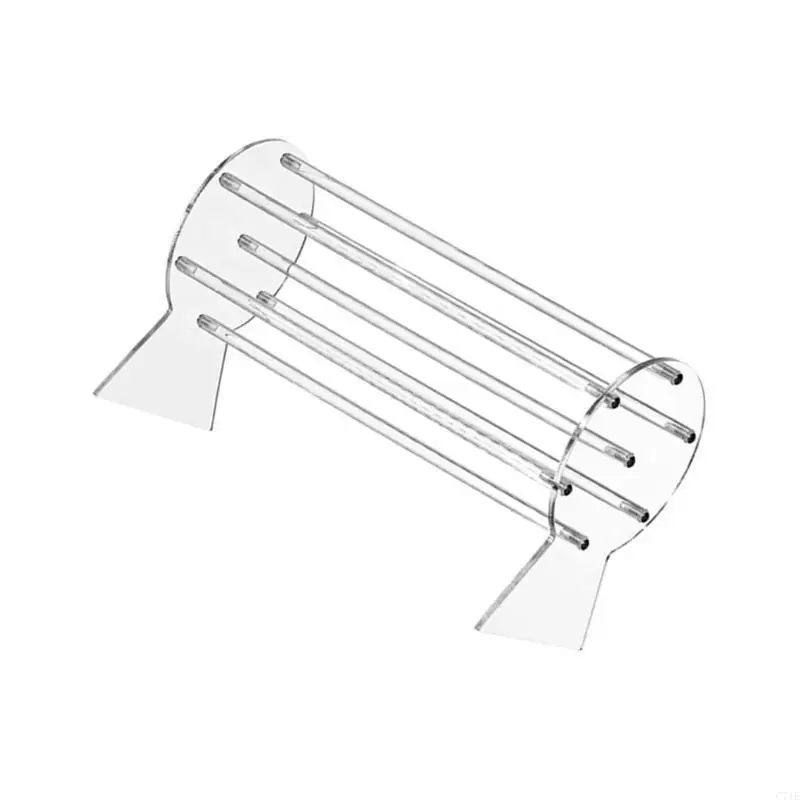 رف عرض عقال موفر للمساحة سهل التنظيف من الأكريليك حامل عرض عقال للمناسبات المختلفة #2