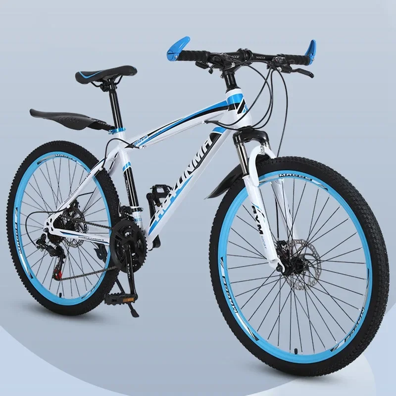 High-carbon Steel Mountain Bike Outdoor Outdoor 26 Inch Shock-absorbing Bike Cycling Sports Variable Speed Trail Bikes