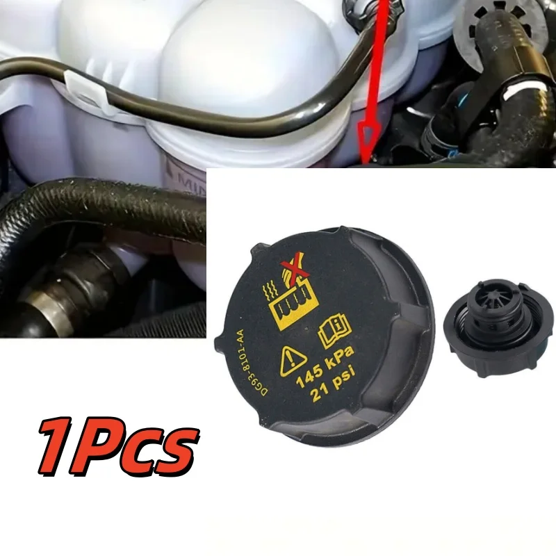 

Car Coolant Water Tank Cap Radiator Bottle Expansion Tank Cap Exterior For Ford Focus Sub Tank Cap 5193938 DG93810 MKX 5193938