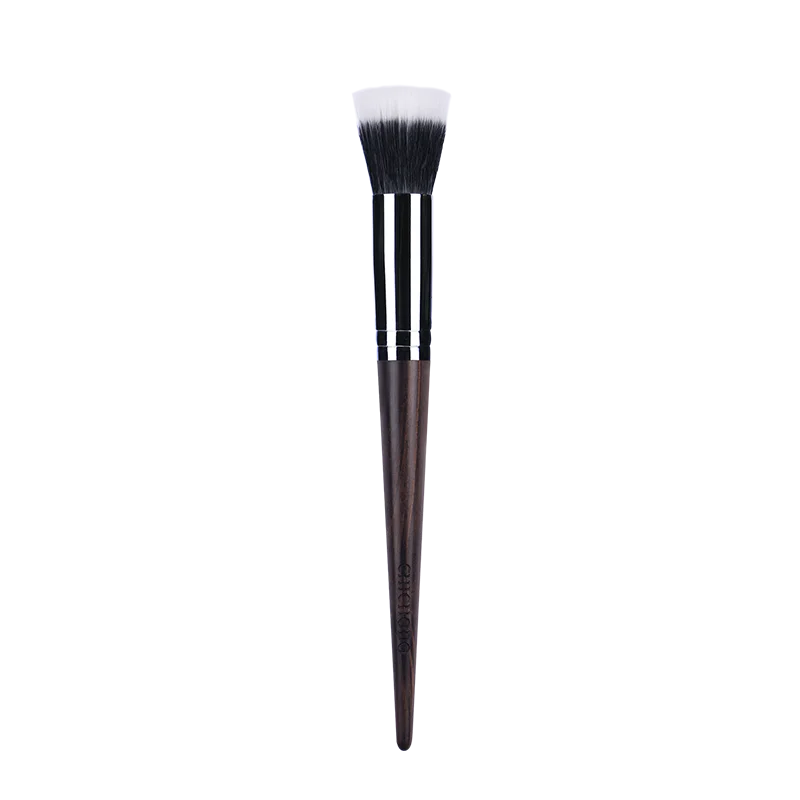 CHICHODO Makeup Brushes-Peach Blossom Series-Single Professional Foundation Brush High Quality Soft Wool Beauty Make up Tool