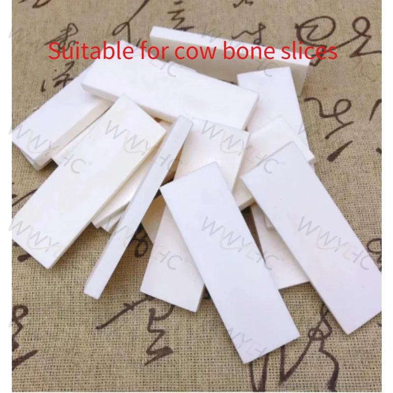 Cattle Bone Blank Plate Multi Size 100×20/30mm Suitable for Hand Carving Instrument Making Supplies
