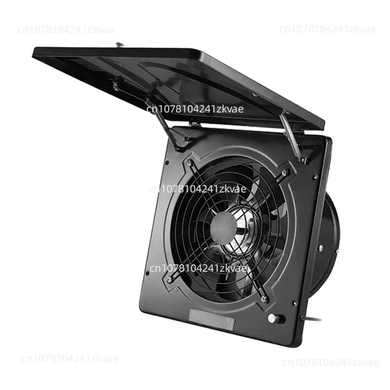 Flip Ventilation Fan Kitchen Fume Exhaust Fan High Speed Household Exhaust Fan 10 Inch Wall Type Window Exhaust