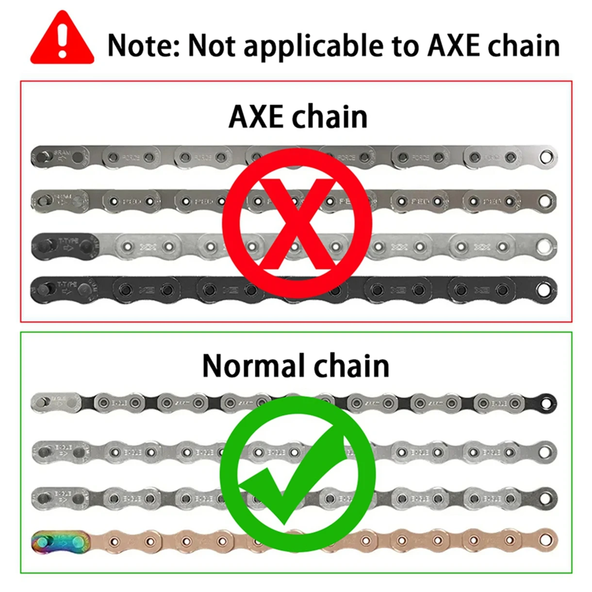 WUZEI 110BCD الطريق دراجة سلسلة 8 9 10 11 12S دراجة سلسلة 40T 48T 58T ضرس واسع ضيق ل Shimano R7000 R8000 R9100 #2