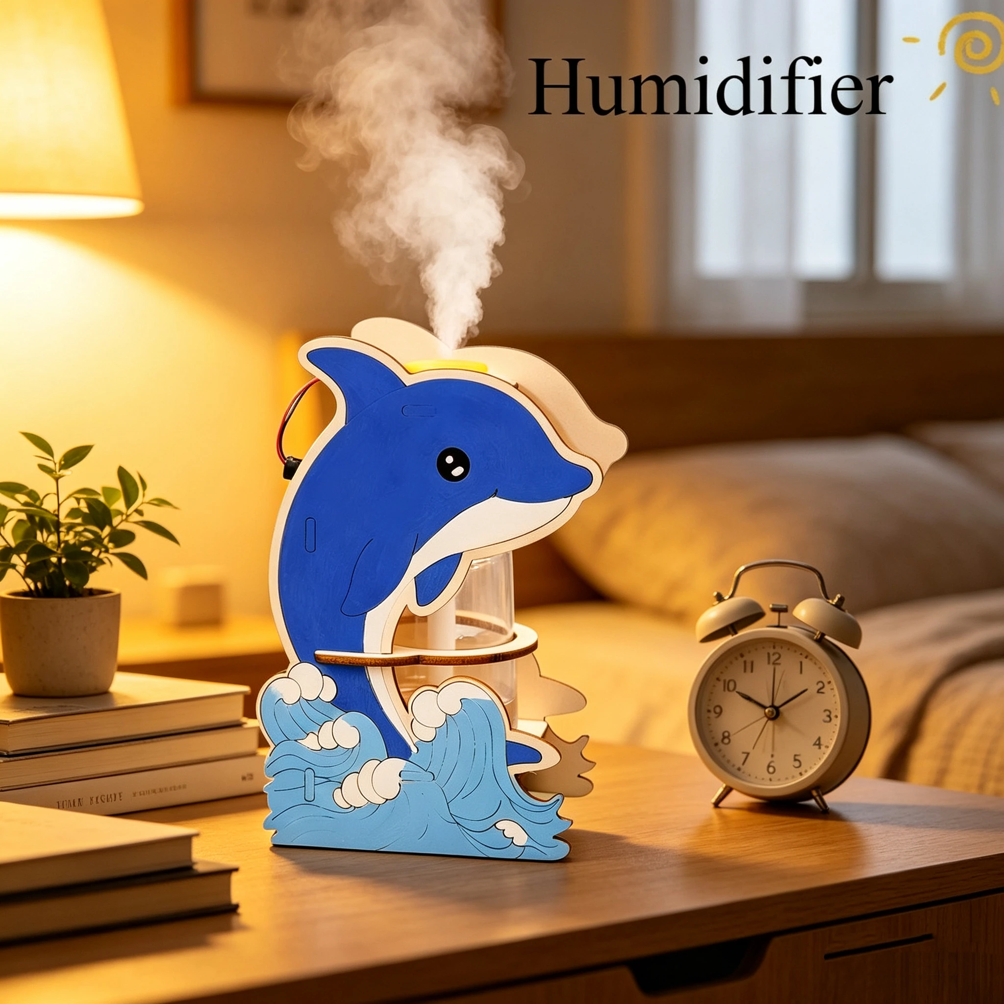 Humidifier model, children's Diy hand-assembled model, children's science and education experimental toy, festival gift