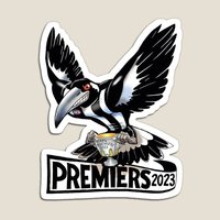 Afl Collingwood  Magnet Decor Magnetic Cute Toy Holder Funny Stickers Home for Fridge Organizer Baby Refrigerator Kids Children
