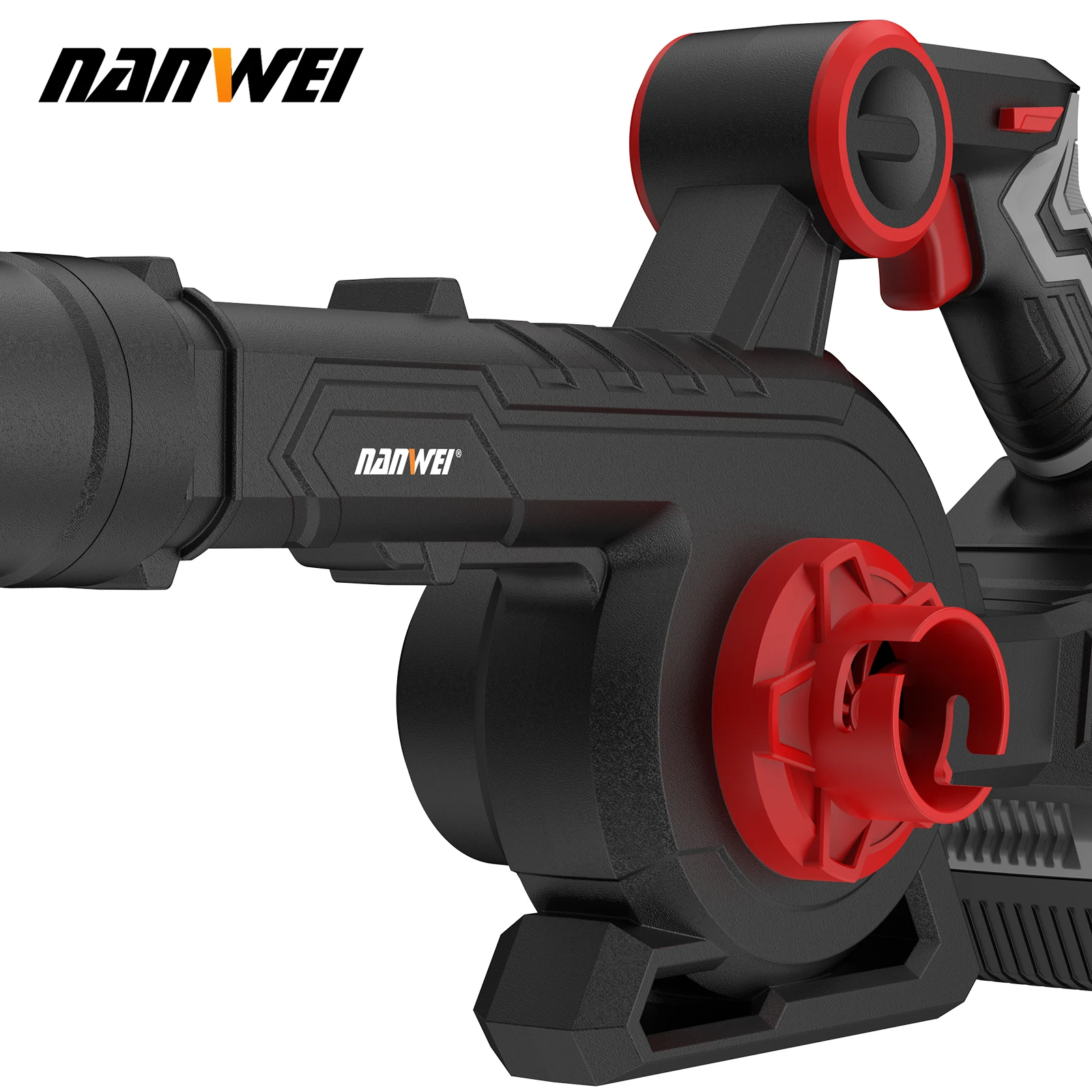 NANWEI lithium-ion blower rechargeable blower blower storm machine outdoor blowing dust blowing leaves blowing snow
