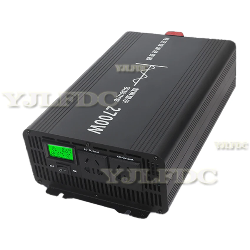 CarInverter 12V 24V 48V 60V 72V To AC 110V 220V 230V Pure Sine Wave 50Hz 60Hz 2000W 3000W Car Power Inverter Frequency Converter