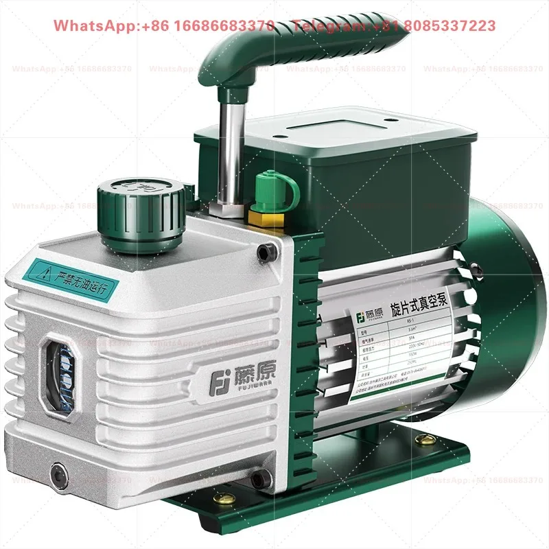 Fujiwara rotary vane vacuum pump air conditioning refrigeration maintenance vacuum pump portable small negative pressure pump